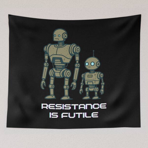 Item preview, Powered by AI Robot Design Futuristic Artificial Intelligence Tech Aesthetic Machine Learning Cyberpunk Graphic designed and sold by TEEJAMBOREE.