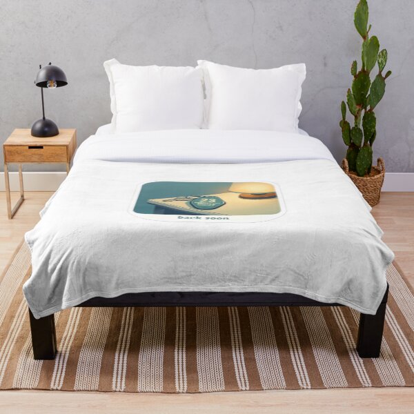 Item preview, Back Soon Minimal Motel Key Design designed and sold by Naviora.