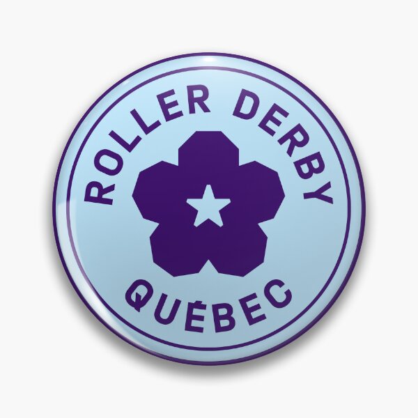 Item preview, Logo Team B Glacial - RDQ - Roller Derby Quebec  designed and sold by RollerDerbyQc.