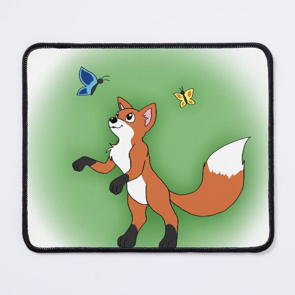 Item preview, fox and butterflies designed and sold by LadyRose90PL.
