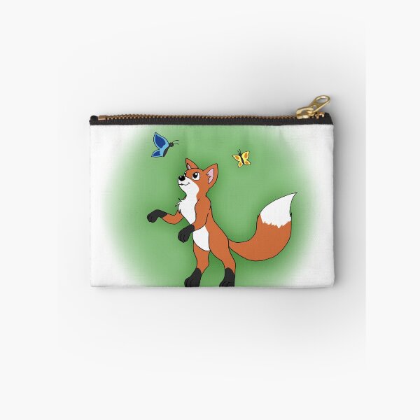 Item preview, fox and butterflies designed and sold by LadyRose90PL.