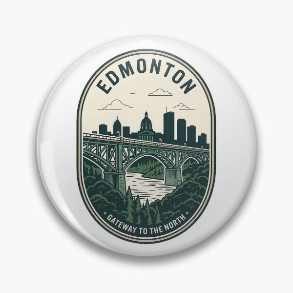 Item preview, Vintage Edmonton Alberta Skyline High Level Bridge designed and sold by k3rstman1.