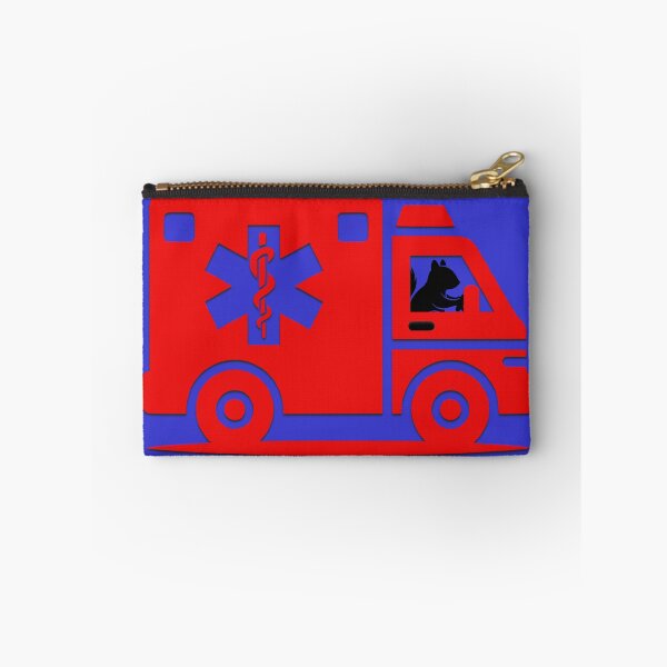 Item preview, PARAMEDIC SQUIRREL IN AMBULANCE designed and sold by Squirrel Adventurous.