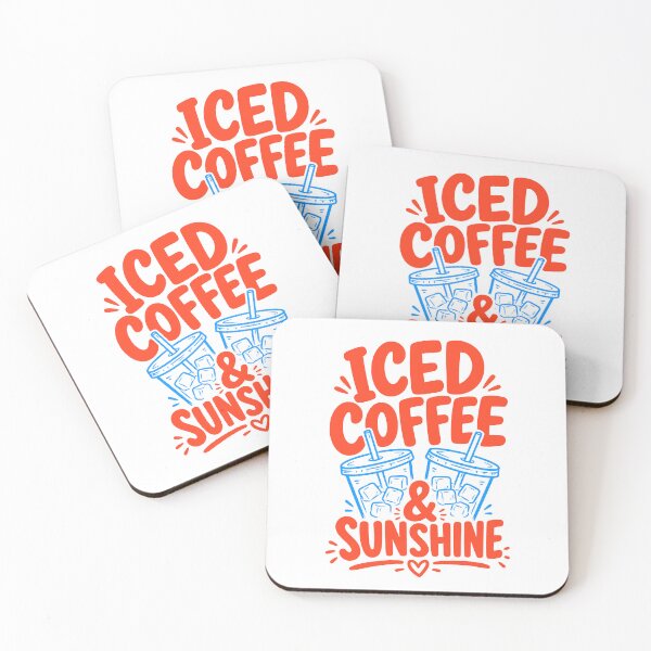 Item preview, Iced Coffee and Sunshine Summer Vacation Café Aesthetic designed and sold by JackCurtis1991.