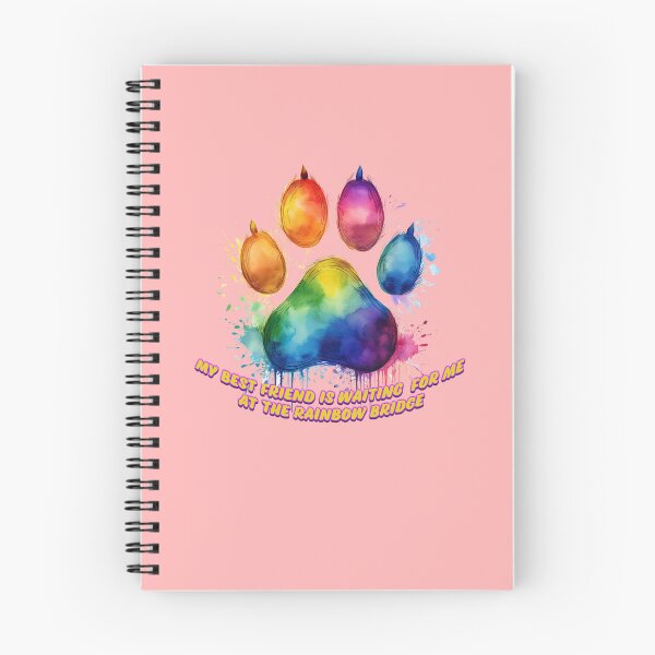Item preview, RAINBOW BRIDGE DOG PAW designed and sold by BIGPIX91011.