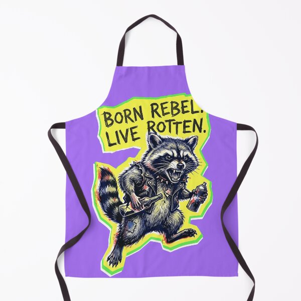 Item preview, Rotten Trash Panda No.4: Trash Rebel Mascot designed and sold by NO BEAVER NO PUNK.