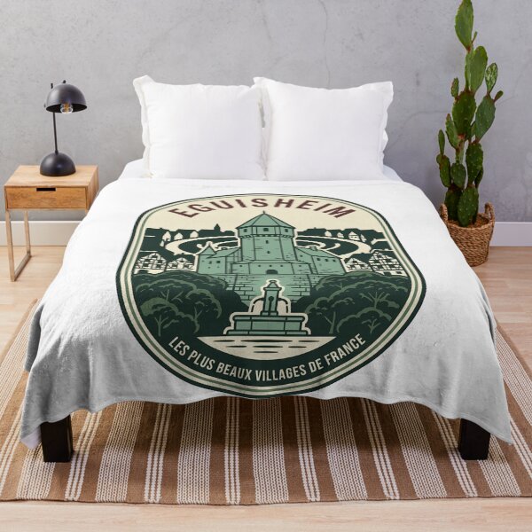 Item preview, Vintage Eguisheim France Medieval Village Travel Badge designed and sold by k3rstman1.