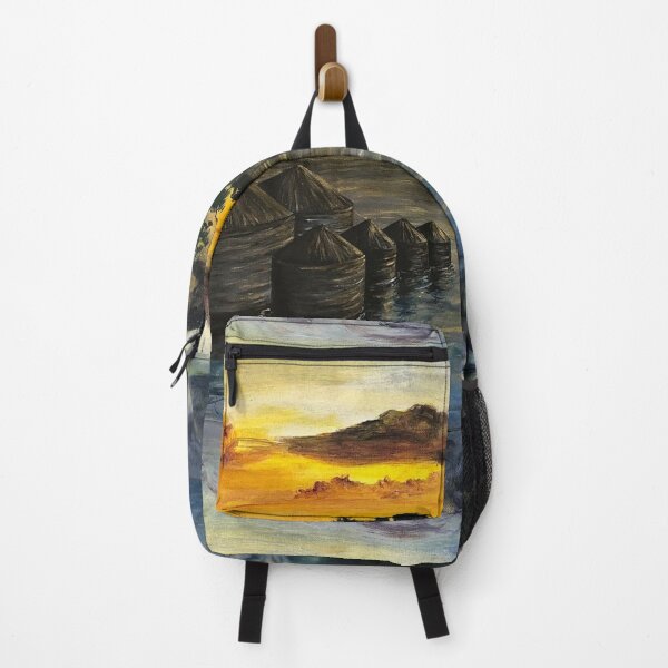 Item preview, Flooded Farmlands, Acrylic painting designed and sold by GiSilver.