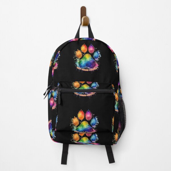 Item preview, BEST FRIENDS FOREVER RAINBOW DOG PAW designed and sold by BIGPIX91011.