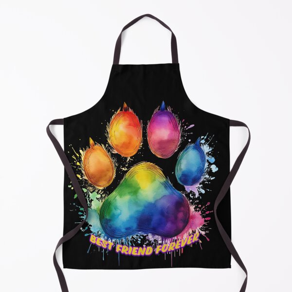 Item preview, BEST FRIENDS FOREVER RAINBOW DOG PAW designed and sold by BIGPIX91011.