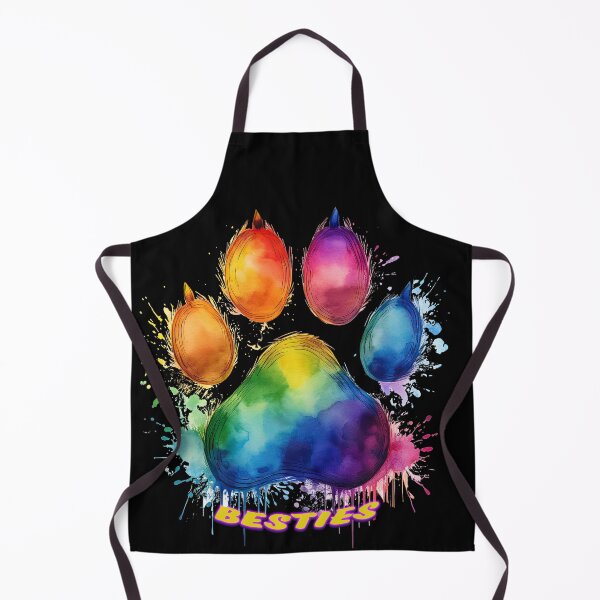Item preview, BESTIES RAINBOW DOG PAW designed and sold by BIGPIX91011.