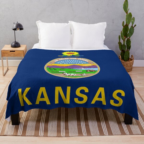 Item preview, Kansas State Flag KS designed and sold by shitpostee.