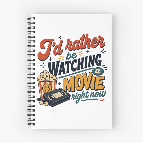 Item preview, I'd Rather Be Watching a Movie Right Now designed and sold by Paradise Video.