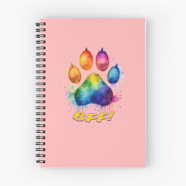 Item preview, BFF! RAINBOW DOG PAW designed and sold by BIGPIX91011.