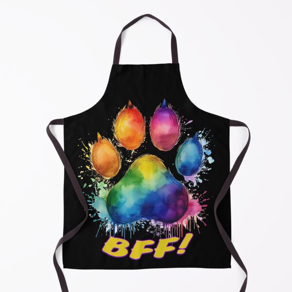Item preview, BFF! RAINBOW DOG PAW designed and sold by BIGPIX91011.