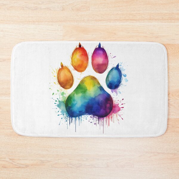Item preview, RAINBOW DOG PAW designed and sold by BIGPIX91011.