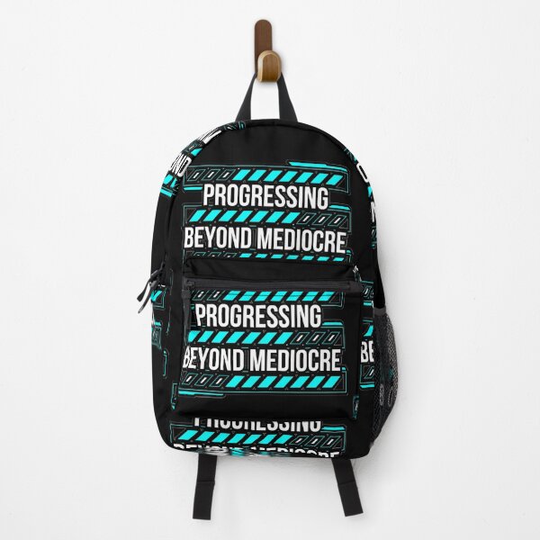 Item preview, Progressing Beyond Mediocre Gym Motivation Dark Shirt designed and sold by DKB07.
