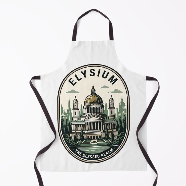 Item preview, Elysium The Blessed Realm Vintage Architectural Emblem designed and sold by k3rstman1.