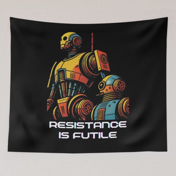 Item preview, Powered by AI Robot Design Futuristic Artificial Intelligence Tech Aesthetic Machine Learning Cyberpunk Graphic designed and sold by TEEJAMBOREE.