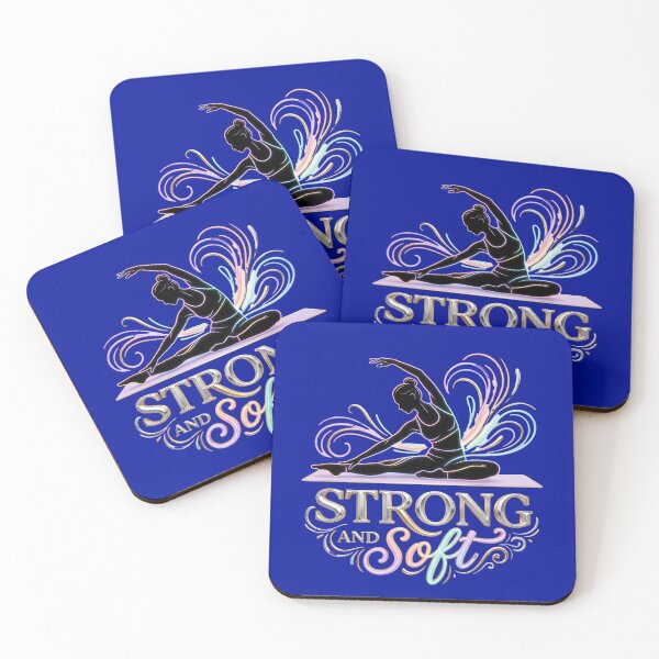 Item preview, Strong And Soft Pilates Girl designed and sold by pradeepvisuals.