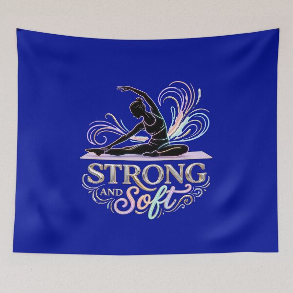Item preview, Strong And Soft Pilates Girl designed and sold by pradeepvisuals.