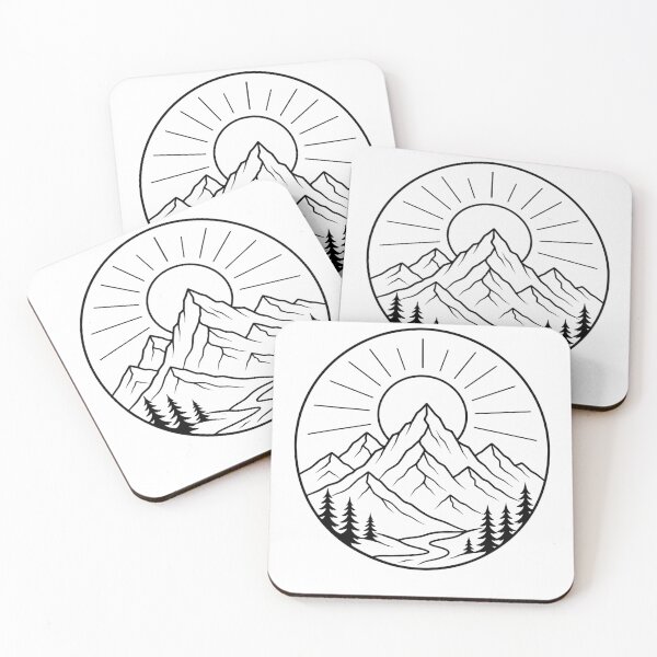 Item preview, Mountain Adventure Badge designed and sold by GeaSupplyStudio.