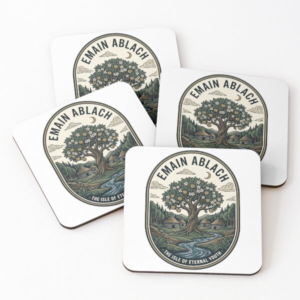 Item preview, Emain Ablach Celtic Mythology Apple Tree Badge designed and sold by k3rstman1.