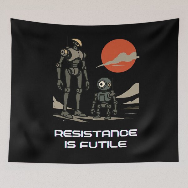 Item preview, Powered by AI Robot Design Futuristic Artificial Intelligence Tech Aesthetic Machine Learning Cyberpunk Graphic designed and sold by TEEJAMBOREE.