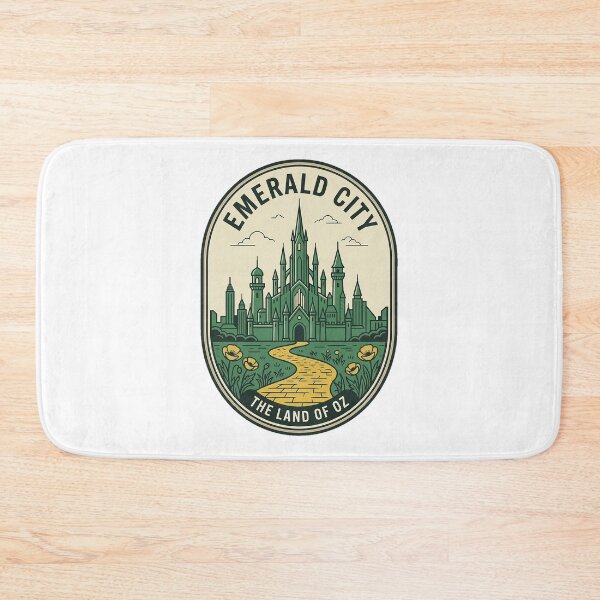 Item preview, Vintage Emerald City Land of Oz Travel Emblem designed and sold by k3rstman1.