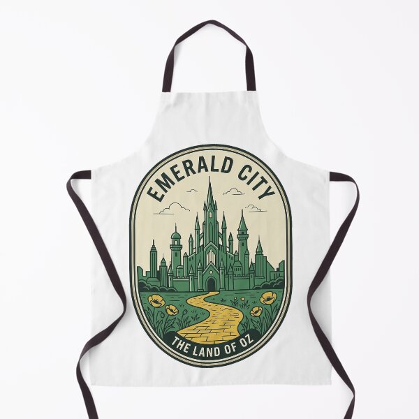 Item preview, Vintage Emerald City Land of Oz Travel Emblem designed and sold by k3rstman1.