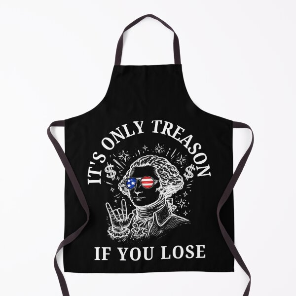 Item preview, It’s Only Treason If You Lose George Washington Funny Patriotic 4th of July Shirt designed and sold by Teetreasure2.