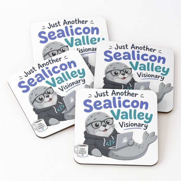 Item preview, Just Another Sealicon Valley Visionary designed and sold by Itai Doshin.