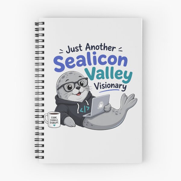 Item preview, Just Another Sealicon Valley Visionary designed and sold by Itai Doshin.