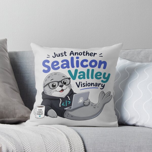 Item preview, Just Another Sealicon Valley Visionary designed and sold by Itai Doshin.