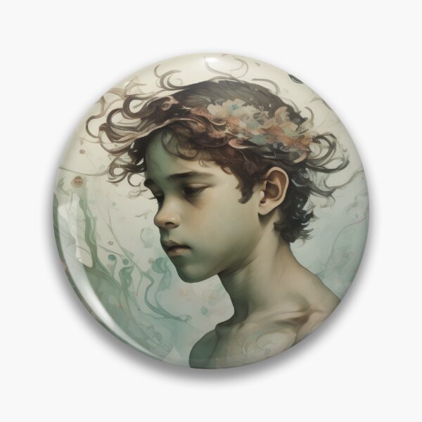 Item preview, Prince of Lost Atlantis – Watercolor Portrait designed and sold by UmSkelig834.