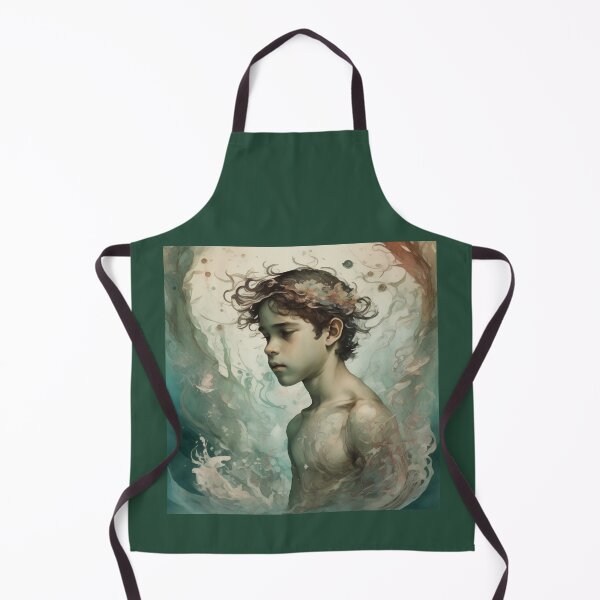 Item preview, Prince of Lost Atlantis – Watercolor Portrait designed and sold by UmSkelig834.
