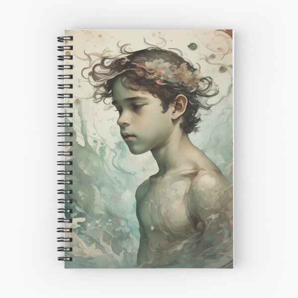 Item preview, Prince of Lost Atlantis – Watercolor Portrait designed and sold by UmSkelig834.