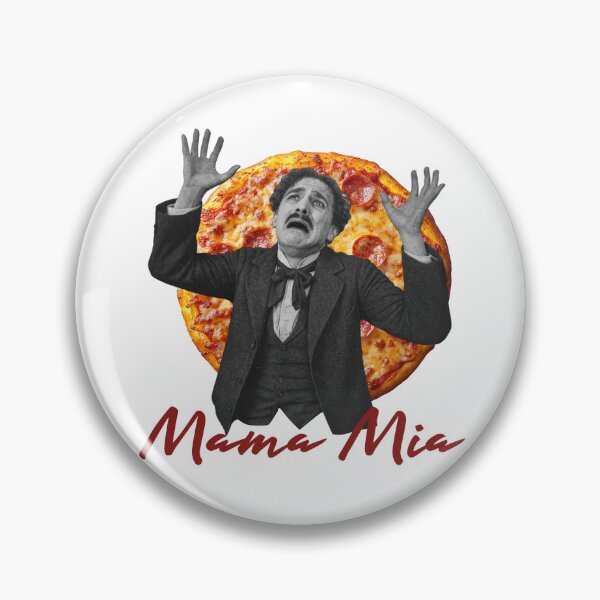 Item preview, Vintage Style Mamma Mia Funny Graphic Tee designed and sold by TheSnarkyShark.