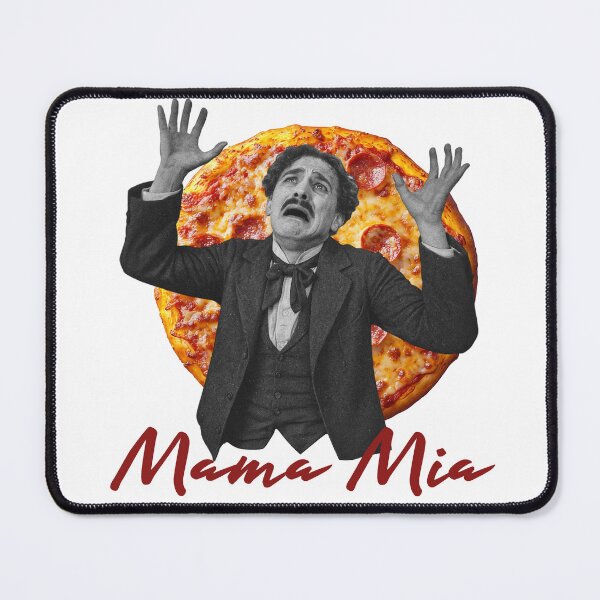 Item preview, Vintage Style Mamma Mia Funny Graphic Tee designed and sold by TheSnarkyShark.