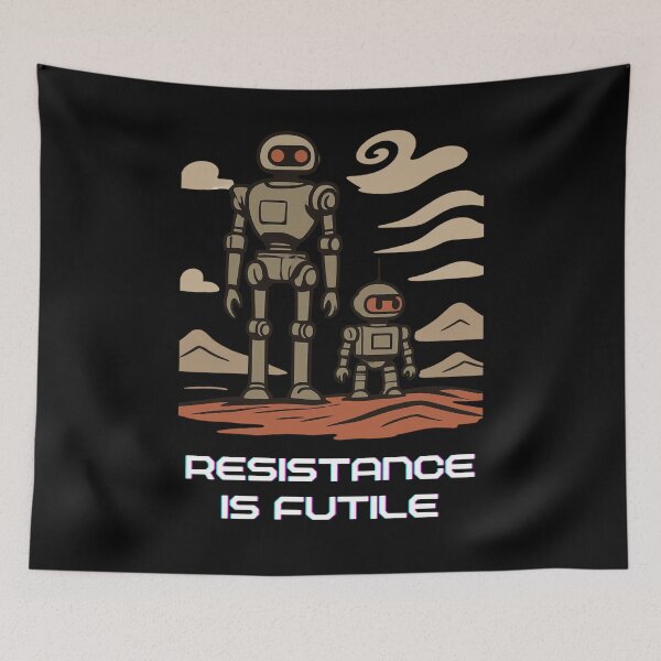 Item preview, Powered by AI Robot Design Futuristic Artificial Intelligence Tech Aesthetic Machine Learning Cyberpunk Graphic designed and sold by TEEJAMBOREE.