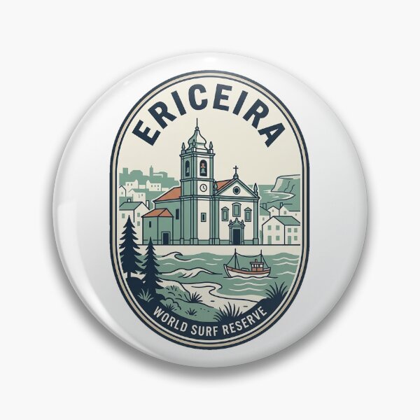 Item preview, Vintage Ericeira Portugal World Surf Reserve Badge designed and sold by k3rstman1.