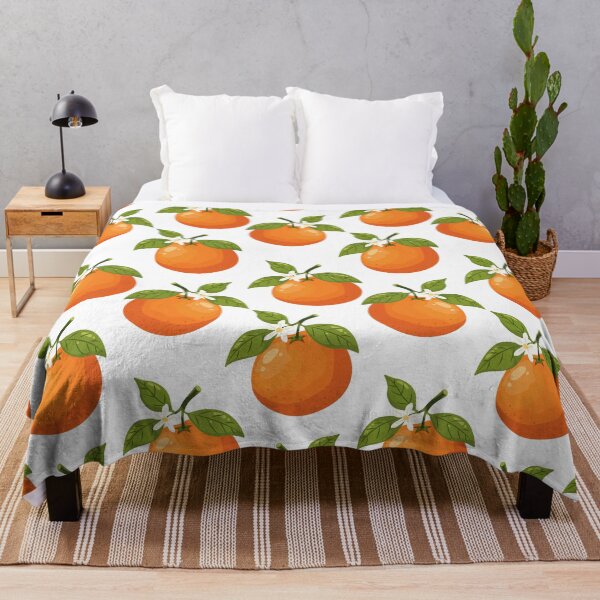 Item preview, Orange Tree Branch Pattern designed and sold by BetweenForms.