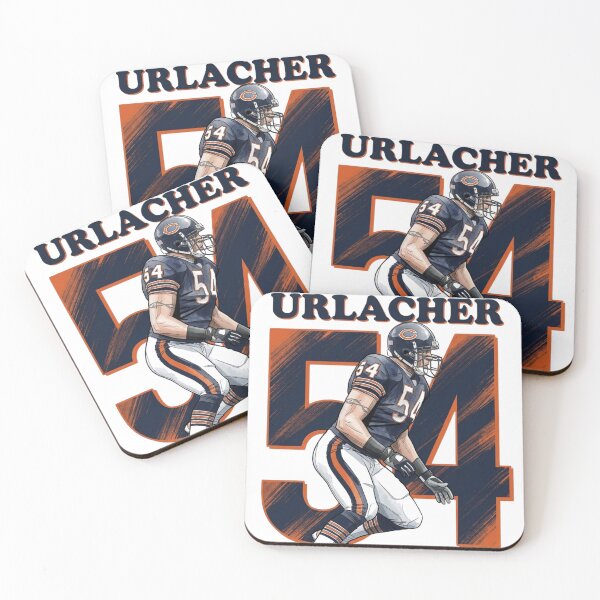 Item preview, Windy City Defensive Legend No. 54 – Retro 2000s Football Linebacker Art designed and sold by Thogan0416.