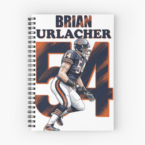Item preview, Windy City Defensive Legend No. 54 – Retro 2000s Football Linebacker Art designed and sold by Thogan0416.