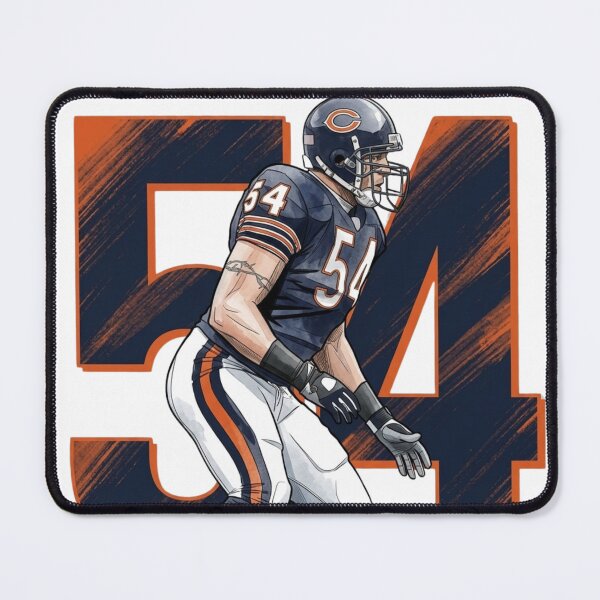Item preview, Windy City Defensive Legend No. 54 – Retro 2000s Football Linebacker Art designed and sold by Thogan0416.