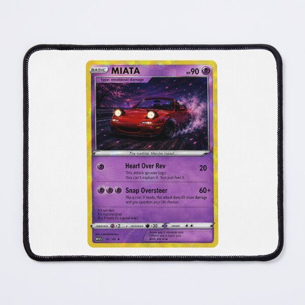 Item preview, Miata Trading Card Funny JDM Design designed and sold by MonkiFlipp.