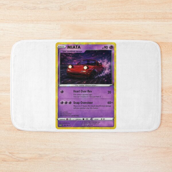 Item preview, Miata Trading Card Funny JDM Design designed and sold by MonkiFlipp.