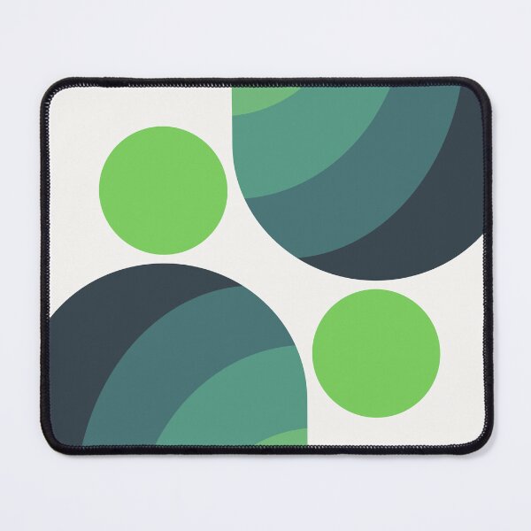 Item preview, Mid Century Modern Geometric Arch in Mossy Stone Olive designed and sold by nineFlorals.
