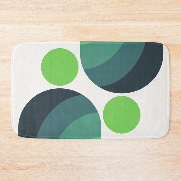 Item preview, Mid Century Modern Geometric Arch in Mossy Stone Olive designed and sold by nineFlorals.
