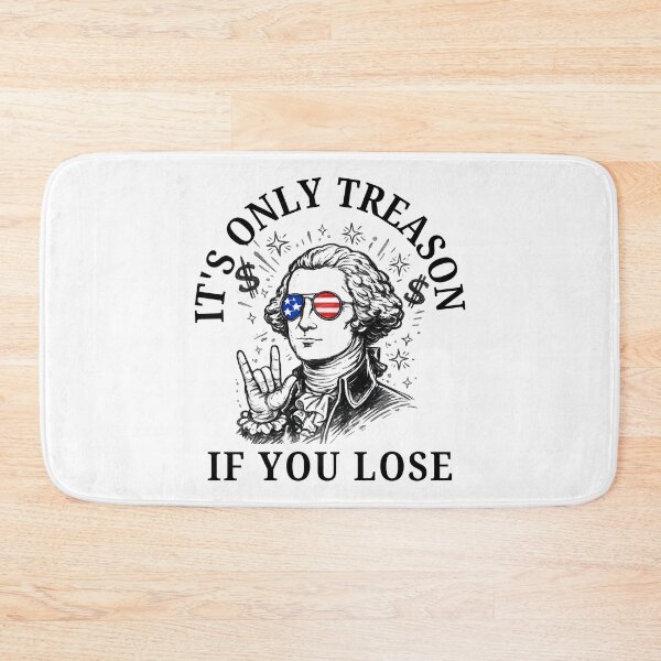 Item preview, It’s Only Treason If You Lose George Washington Funny Patriotic 4th of July Shirt designed and sold by Teetreasure2.